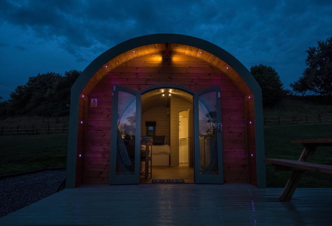 Hidden Wood Glamping And The Hideaway Cabin 沃明斯特 外观 照片